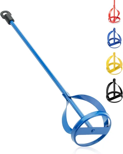 Miniatura 10 de Batidoras de pintura, cubos de 1 a 3 galones, mezclador de barro, agitador de pintura para taladro, mezclador de pintura para taladro, accesorio Rojo