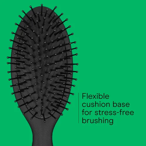 Miniatura 3 de CONAIR Cepillo de pelo para hombre, cepillo desenredante para hombre para cepillado diario y todo tipo de cabello, base de cojín flexible con cerdas