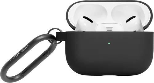 Miniatura 3 de Native Union Roam - Funda para AirPods Pro, funda de silicona líquida sedosa y mate, compatible con AirPods Pro, Airpods Pro 2 (negro)