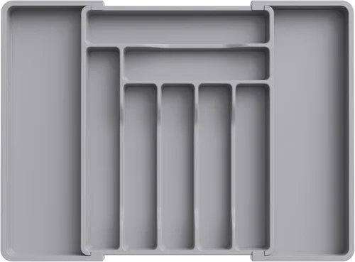 Miniatura 19 de Lifewit Organizador de Cajón para Cubiertos, Organizador Expandible de Utensilios para Cajones de Cocina, Bandeja Ajustable para Cubiertos y Menaje