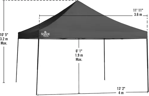 Miniatura 4 de Quik Shade Toldo de pierna recta de 12 x 12 pies