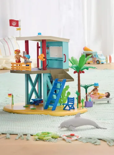 Miniatura 6 de Playmobil Torre de salvavidas con buggy de playa