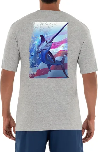 Miniatura 165 de Guy Harvey Camiseta de manga corta Threadcycled para hombre
