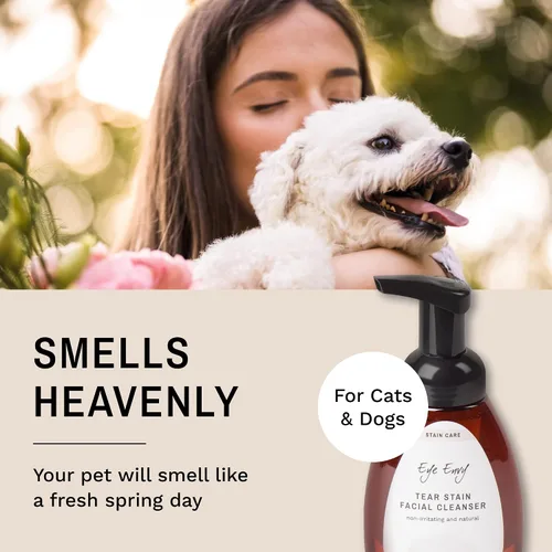 Miniatura 7 de Eye Envy Limpiador facial de manchas de lágrimas para perros y gatos. Elimina los escombros oculares crujientes, mocos de ojos, secreción ocular.