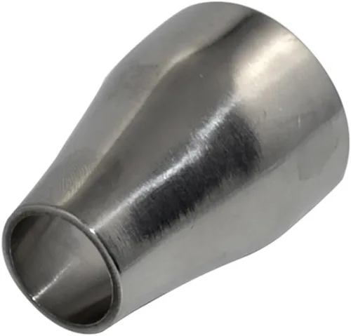 Miniatura 6 de 25MM a 19MM 1" a 0.75" Tubo OD Sanitario Concéntrico Reductor Acoplamiento, Acero Inoxidable 316 Instalación de Tubería