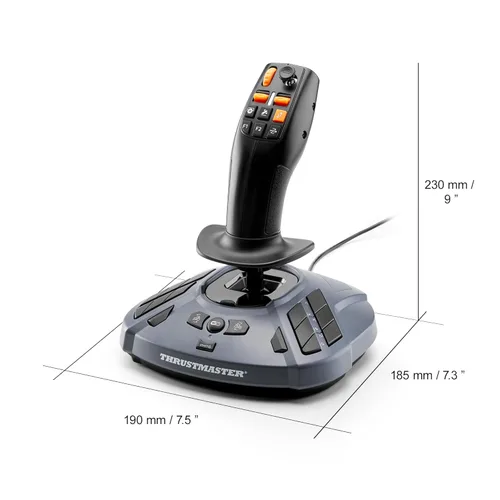 Miniatura 5 de Thrustmaster SimTask Farmstick, 3-Axis Joystick for Farm Simulation Gaming (Compatible with PC)