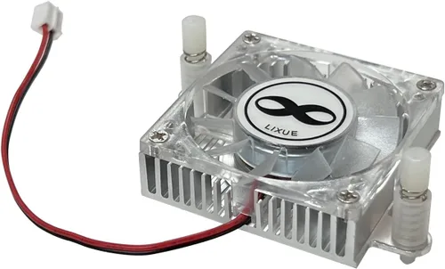 Miniatura 6 de WayPonDEV Funda acrílica para computadora VisionFive2 RISC-V Linux de una sola placa (con disipador de calor)