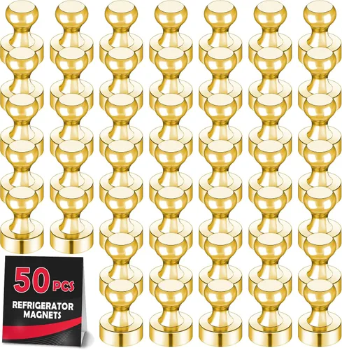 Miniatura 45 de LOVIMAG Imanes para nevera, 16 unidades, pizarra blanca para refrigerador, pequeño imán fuerte, accesorios de cocina, juego de casillero decorativo
