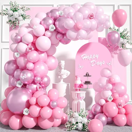 Miniatura 9 de Togvu - Kit de guirnalda de globos negros y dorados, 122 piezas de globos de látex con confeti negro metálico dorado de 18/12/10/5 pulgadas