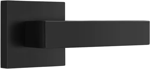 Probrico [Paquete de 1 manija falsa para puertas, palanca falsa para puertas de armarios y puertas francesas, palanca falsa para puertas cuadrada,