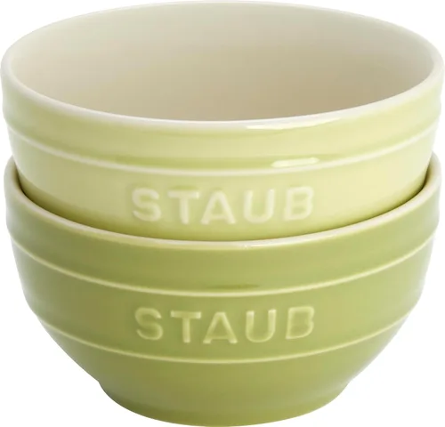 Miniatura 4 de STAUB - Tazones universales pequeños de cerámica de 6 piezas de 12.8 onzas en colores pastel macarrón