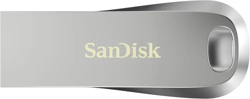 SanDisk Unidad flash USB 3.1 Gen 1 Ultra Luxe de 128 GB - SDCZ74-128G-G46, color negro
