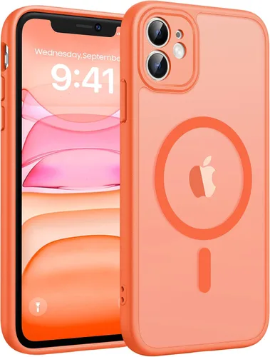 Miniatura 212 de FNTCASE - Funda para iPhone 16 Pro: magnética, mate, translúcida, de grado militar, protectora contra caídas, resistente, fina, duradera y a prueba