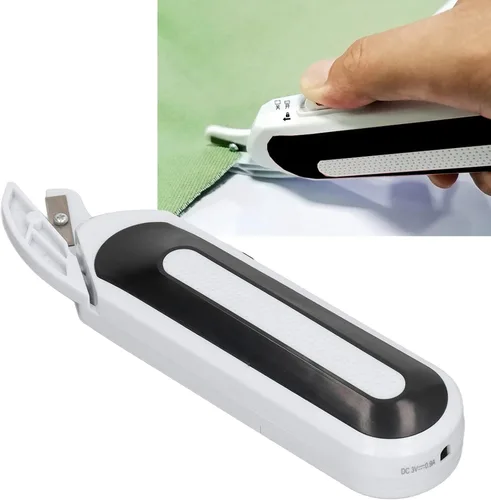Miniatura 6 de Tijeras eléctricas inalámbricas para manualidades, mini tijeras eléctricas portátiles, 2 fuentes de alimentación, tijeras eléctricas de mano