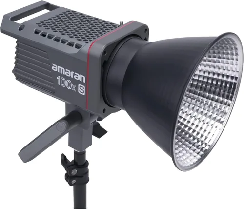 Miniatura 4 de Aputure Amaran 100x S Luz de Vídeo LED Bi-Color, Salida de 100W, Control de Aplicación Bluetooth, 9 Efectos de Iluminación Integrados, Fuente
