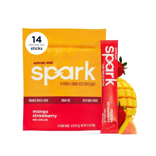 Miniatura 17 de AdvoCare Spark Cherry Energy Drink 14 bolsas de una sola porción (3.5 onzas)