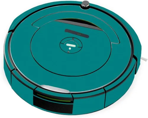 Miniatura 21 de MightySkins Skin compatible con iRobot Roomba 690 Robot Vacuum - Azul claro sólido Cubierta protectora de vinilo duradera y única Fácil