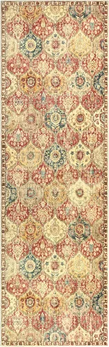 Miniatura 6 de Lahome Alfombra marroquí para pasillo, 2'5''x8' alfombras para cocina, alfombras antideslizantes lavables para pasillos, alfombra ultradelgada Rojo
