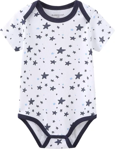 Miniatura 98 de Conjunto de canastilla para bebé, 9 piezas, conjunto de mamelucos y pantalones, conjunto de regalo unisex para bebé