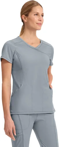 Miniatura 7 de Cherokee Infinity mujeres Scrubs Top Mock Wrap 2625A