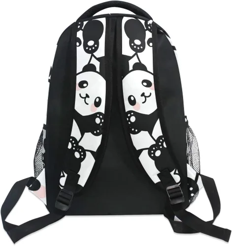 Miniatura 60 de ATTX Linda mochila con diseño de panda para niños y niñas, Panda-h, Ciclismo