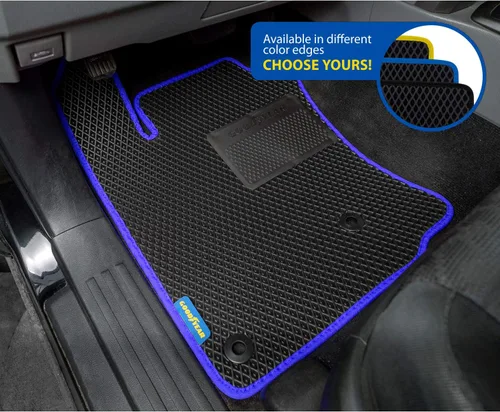 Miniatura 5 de Goodyear Alfombrillas de automóvil para todo tipo de clima, ajuste personalizado para Toyota 4Runner 10-12, juego de 5 piezas, revestimientos