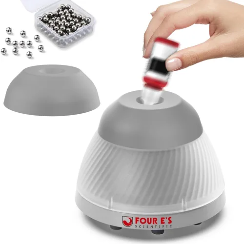 Miniatura 8 de FOUR E'S SCIENTIFIC Mezclador de pintura Vortex de 5000 RPM, modo táctil de mezcla rápida para pintura en miniatura, adhesivo de extensiones de Azul