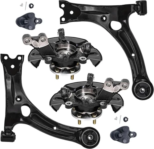 Miniatura 151 de Detroit Axle - Kit de extremo delantero para Chrysler 300 Dodge Charge Challenger 2011-2023, 2 brazos de control inferiores traseros 2 rótulas