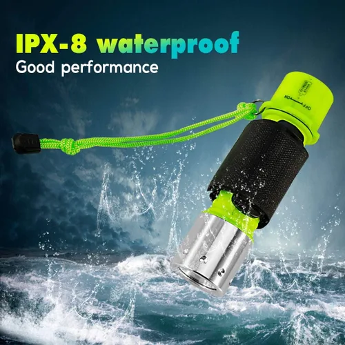 Miniatura 3 de BlueFire Linterna profesional de buceo de 1100 lúmenes, luz submarina brillante, luces de seguridad, impermeable, antorcha submarina para deportes