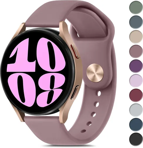 Meliya - Correas compatibles con Samsung Galaxy Watch 6 de 40 mm y 44 mm / Correa para Galaxy Watch 6 Classic de 43 mm y 47 mm, correa deportiva de