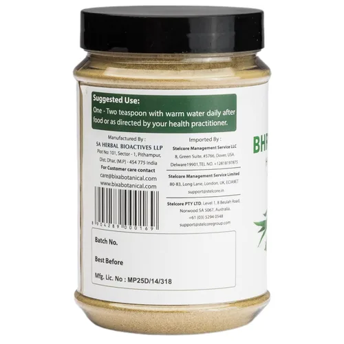 Miniatura 4 de Bixa Botanical Polvo Bhringaraj Eclipta Alba 7 oz Sin gluten, tratado al vapor, vegano, 100% puro.