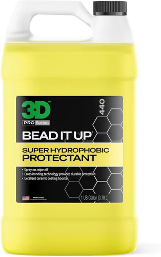 Miniatura 9 de 3D Bead It Up - Spray de refuerzo de revestimiento de cerámica, fabricante de cuentas súper hidrofóbicas, protector y sellador de pintura