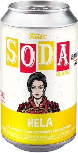 Miniatura 2 de Funko Vinyl Soda: Marvel - What If?, Hela - 1/6 probabilidades de variante de persecución rara - (los estilos pueden variar) - Marvel What if
