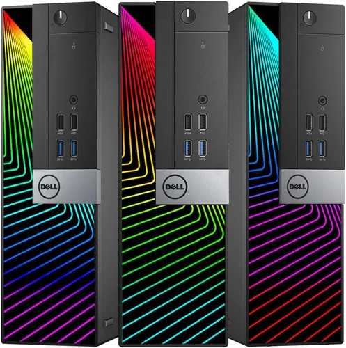 Miniatura 2 de Dell Computadora de escritorio Optiplex de factor de forma pequeño Intel 8ª generación i5-8500 (6 núcleos) hasta 4.10 GHz Memoria RAM DDR4 de 16