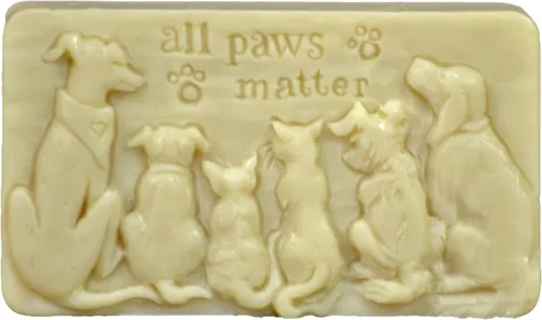 Miniatura 4 de All Paws Matter - Molde de silicona, jabón, cera de yeso, resina de arcilla de 5 onzas para perros y gatos