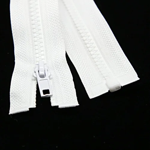 Miniatura 9 de Leekayer 2 cremalleras separadoras #5 de 27 pulgadas para abrigos de costura, chaqueta de cremallera, 26.8 in, cremalleras de plástico moldeado Negro