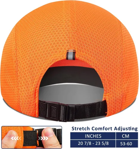 Miniatura 4 de GADIEMKENSD Gorra de correr para mujer Race Day - Excelente ventilación, ligera, reflectante de seguridad