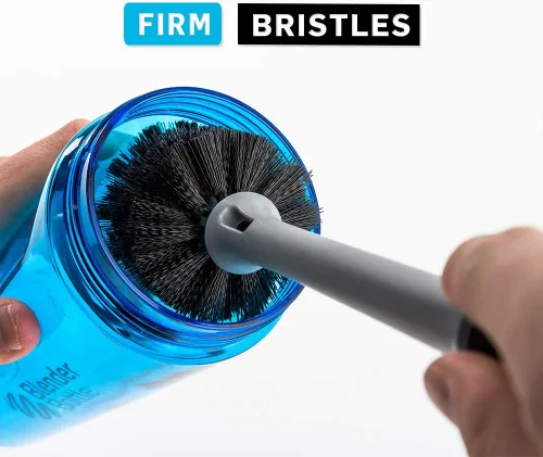 Miniatura 2 de BlenderBottle Cepillo de limpieza 2 en 1 para botellas y popotes