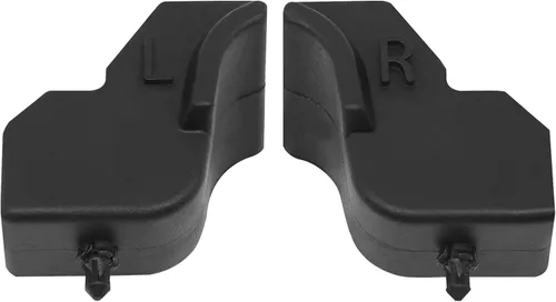 1 par de topes de goma negros para portón trasero izquierdo y derecho compatibles con Ford F-150 caja de 5.5/6.5 pies 2015-2020, limitador de parada