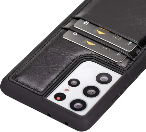 Miniatura 105 de Venito Capri - Funda de piel tipo cartera compatible con Samsung Galaxy Note 10 Plus (6,8 pulgadas), extra segura, con bloqueo RFID y cubierta