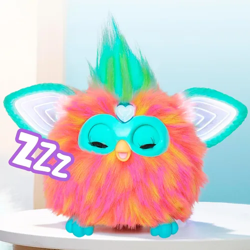 Miniatura 5 de Furby Coral, 15 accesorios de moda, juguetes de peluche interactivos para niñas y niños de 6 años en adelante, animatronic activado por voz