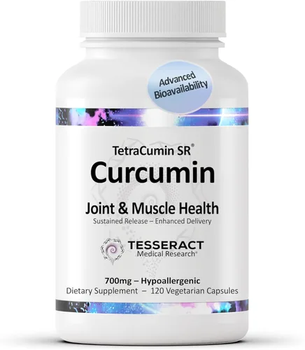 TetraCumin SR Suplemento de apoyo articular, metabolito de curcumina de cúrcuma de liberación sostenida, suplementos articulares patentados para