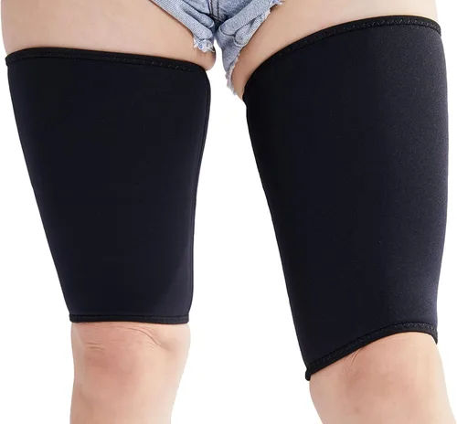 Ausom Adelgazar para hombre y mujer, moldeador de piernas de neopreno, compresión de entrenamiento, más delgado