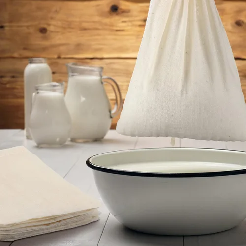 Miniatura 5 de 100 bolsas de estopilla para colar, bolsas de muselina reutilizables con filtro de té, filtro de té con leche, colador de queso, ropa de queso