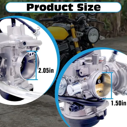 Miniatura 5 de Aniro Moto Nuevo carburador para Yamaha GRIZZLY 350 YFM350 2007-2009 - Yamaha YFM350 BRUIN 2004-2006 - Yamaha YFM350 WOLVERINE 2006-2009