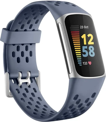 Miniatura 27 de Getino Bandas compatibles con Fitbit Charge, correas deportivas de repuesto ajustables transpirables suaves para Fitbit Charge 5/6, Negro