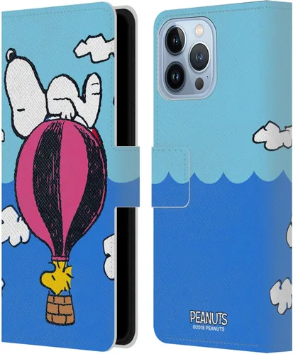 Miniatura 37 de Head Case Designs Funda de piel con licencia oficial de Peanuts Snoopy & Woodstock Balloon Halfs and Laughs para Apple iPhone 7/8/SE 2020 y 2022