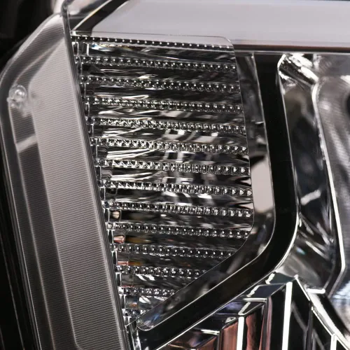 Miniatura 7 de 7422452258250 Compatible con Toyota Tundra SR / SR5 / Limited/TRD PRO DRL 2014-2021 - Tira de luces LED con reflector ámbar