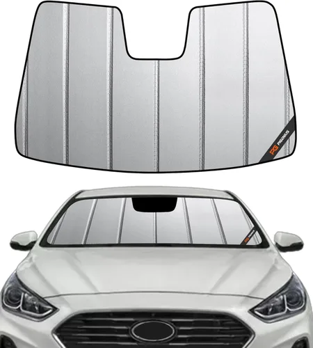 Miniatura 15 de Pigenius Parasol para parabrisas para Hyundai Sonata 2020-2023 Parasol para ventana delantera - AstraGuard Plateado