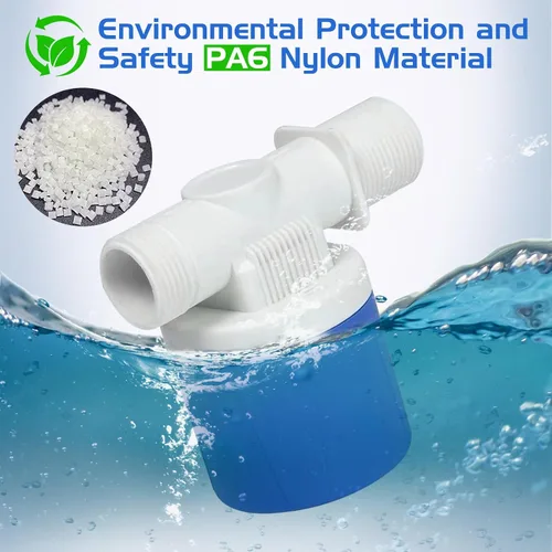 Miniatura 2 de Válvula de flotador de agua de entrada lateral de 1 pulgada, paquete de 2 válvulas automáticas de control de nivel de agua para tanque de agua